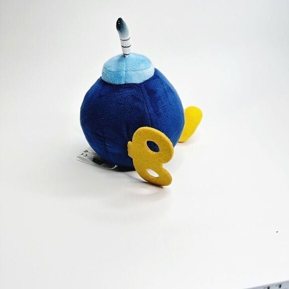 San-Ei Co Super Mario Bros BOMB Plush Doll BOB-OMB Stuffed Soft Toy  Nintendo 6" - Picture 4 of 5